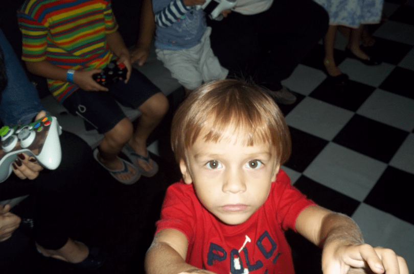 Os pequenos podem ficar acompanhados