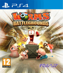 Worms Battleground PS4 cover