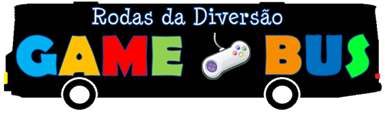 Ônibus com videogames - Rodas da Diversão