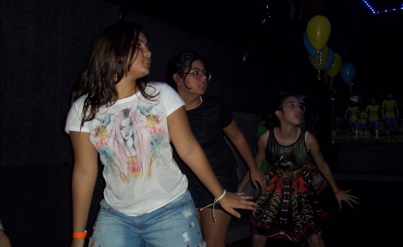 festa e diversão para meninas