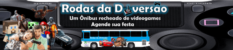 ônibus com videogames de Brasília
