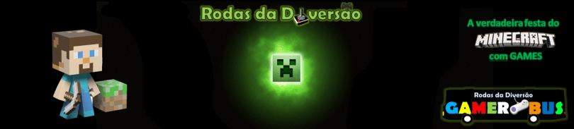 Festa do Minecraft com Rodas da Diversão