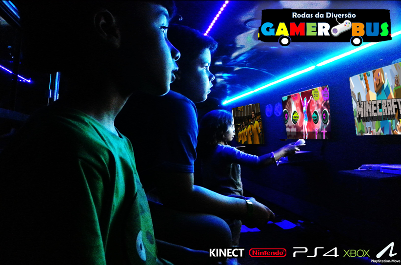 ônibus com videogames aluguel brasília