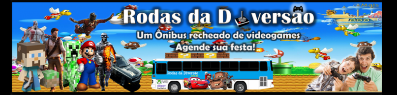 festa - Ônibus com videogames