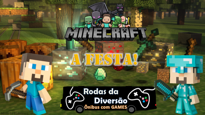 A festa do minecraft