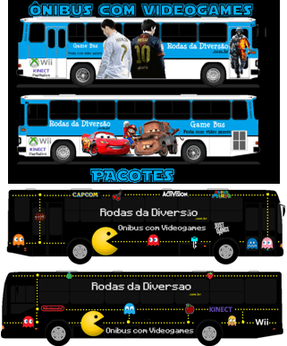 Ônibus com GAMES