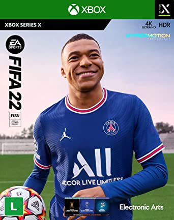 Capa do Fifa 22 Xbox one
